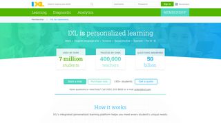 
                            2. IXL for classrooms - IXL