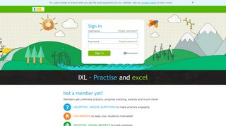 
                            1. IXL - Sign In - IXL | Maths and English Practice