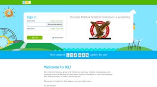 
                            1. IXL - Sumner Math & Science Community Academy