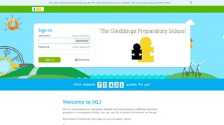 
                            5. IXL - The Gleddings Preparatory School