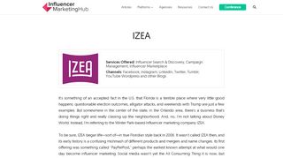 
                            2. IZEA Review - Pricing and Features | Software Reviews