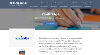 
                            6. iZenBridge | Scaled Agile