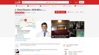 
                            9. J. Reed Rayher, DDS MD - 490 Post St, Union …
