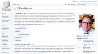 
                            8. J. William Harbour - Wikipedia