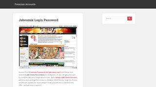 
                            3. Jabcomix Login Password - premiumaccounts.pro