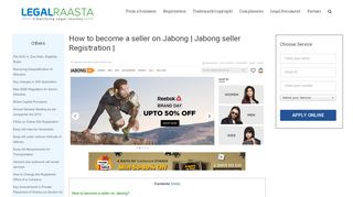 
                            1. Jabong seller Registration| How to become a seller of Jabong ...