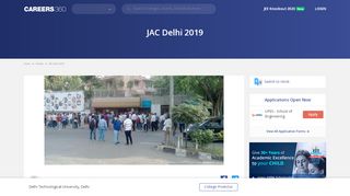 
                            7. JAC Delhi 2019 – Counselling, Seat Allotment (Announced ...