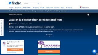 
                            4. Jacaranda Finance personal loan review, fees and interest ...