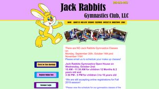 
                            2. Jack Rabbit's Gymnastics