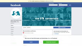 
                            3. Jack Schroeder and Associates, Inc. - Home | Facebook