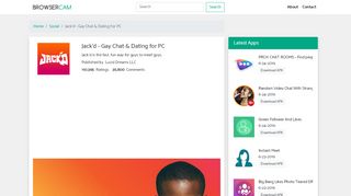 
                            4. Jack’d - Gay Chat & Dating for Windows PC - Free Download