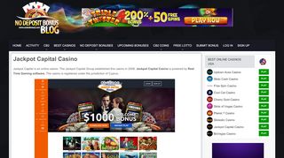 
                            6. Jackpot Capital Casino | RTG Casino | No deposit …