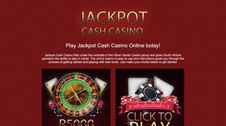 
                            7. Jackpot Cash Casino Online | Rand Casino South …