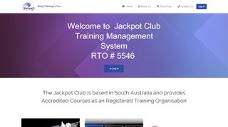 
                            4. Jackpot Club Training Management System RTO # 5546