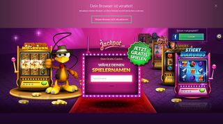 
                            10. Jackpot.de - Das kostenlose Online Casino!