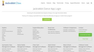 
                            3. Jackrabbit Dance App Login