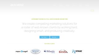 
                            9. Jackrabbit Design | A Brand and Website Design Agency