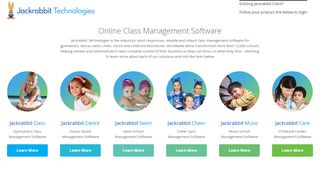 
                            8. Jackrabbit Tech - Online Class Management Software