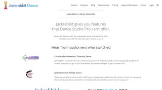 
                            6. Jackrabbit vs Dance Studio Pro - Jackrabbit Dance