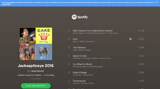 
                            9. Jacksepticeye 2016 on Spotify