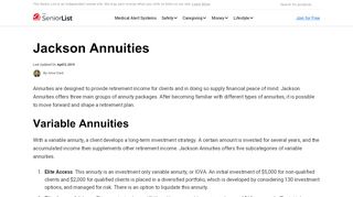 
                            5. Jackson Annuity | Jackson National Variable & …
