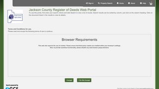 
                            5. Jackson County Register of Deeds Web Portal