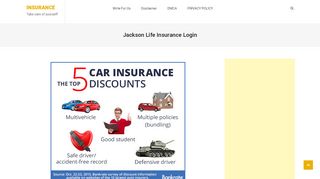 
                            4. Jackson life insurance login - insurance