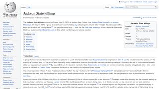 
                            9. Jackson State killings - Wikipedia