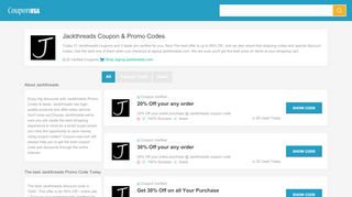 
                            7. Jackthreads Coupon & Promo Codes - coupon …