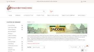 
                            7. Jacobs Coffee - enjoybettercoffee.com