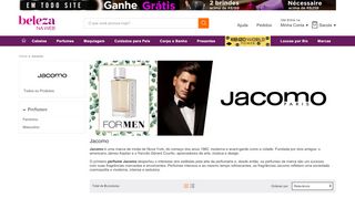 
                            7. Jacomo - Perfumes Masculinos e Femininos | Beleza na Web