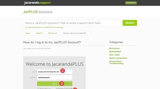 
                            3. JacPLUS | How do I log in to my JacPLUS Account?