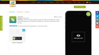 
                            2. Jada gram | Install Jada gram Mobile App | Appy Pie