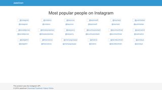 
                            3. JadaGram - Instagram web viewer