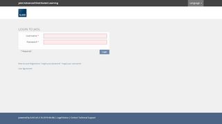 
                            1. JADL - ILIAS Login Page