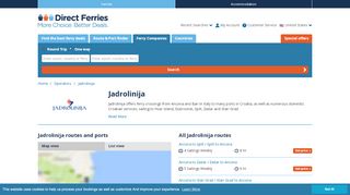 
                            9. Jadrolinija - Ferry Booking, timetables and tickets