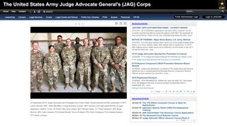 
                            6. jagcnet.army.mil - Leadership