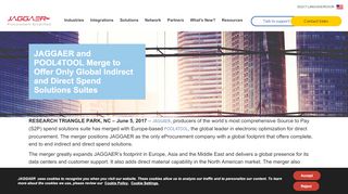 
                            4. JAGGAER and POOL4TOOL Merge to Offer Only Global Indirect and ...