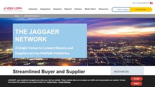 
                            1. Jaggaer Network - easily connect with buyers and suppliers worldwide