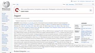 
                            5. Jaggaer - Wikipedia