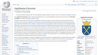 
                            4. Jagiellonian University - Wikipedia