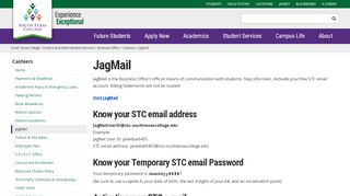 
                            11. JagMail | South Texas College