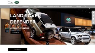 
                            11. Jaguar Land Rover - | JLR Corporate Website