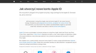 
                            9. Jak utworzyć nowe konto Apple ID - Wsparcie Apple