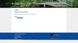 
                            1. Jakarta Intercultural School: Login - jisnet.jisedu.or.id