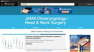 
                            7. JAMA Otolaryngology–Head & Neck Surgery