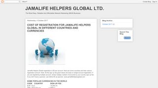
                            1. Jamalife Helpers Global Ltd.