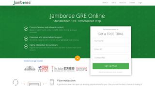 
                            6. Jamboree GRE Online - Jamboree Education