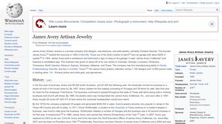 
                            7. James Avery Artisan Jewelry - Wikipedia