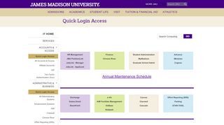 
                            3. James Madison University - Quick Login Access - …